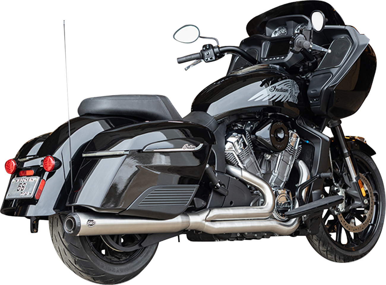 S&S Cycle 2-Into-1 Qualifier Exhaust System