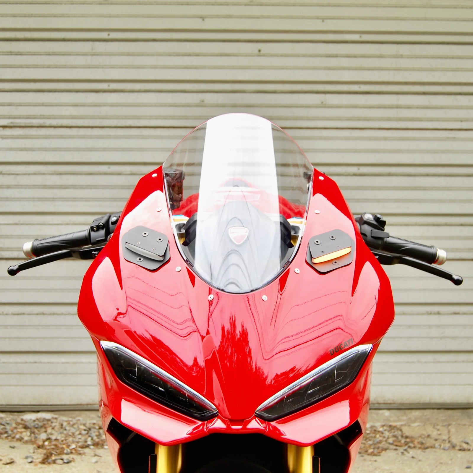 NRC Ducati Panigale V2 Mirror Block Off Turn Signals (2025-Present)