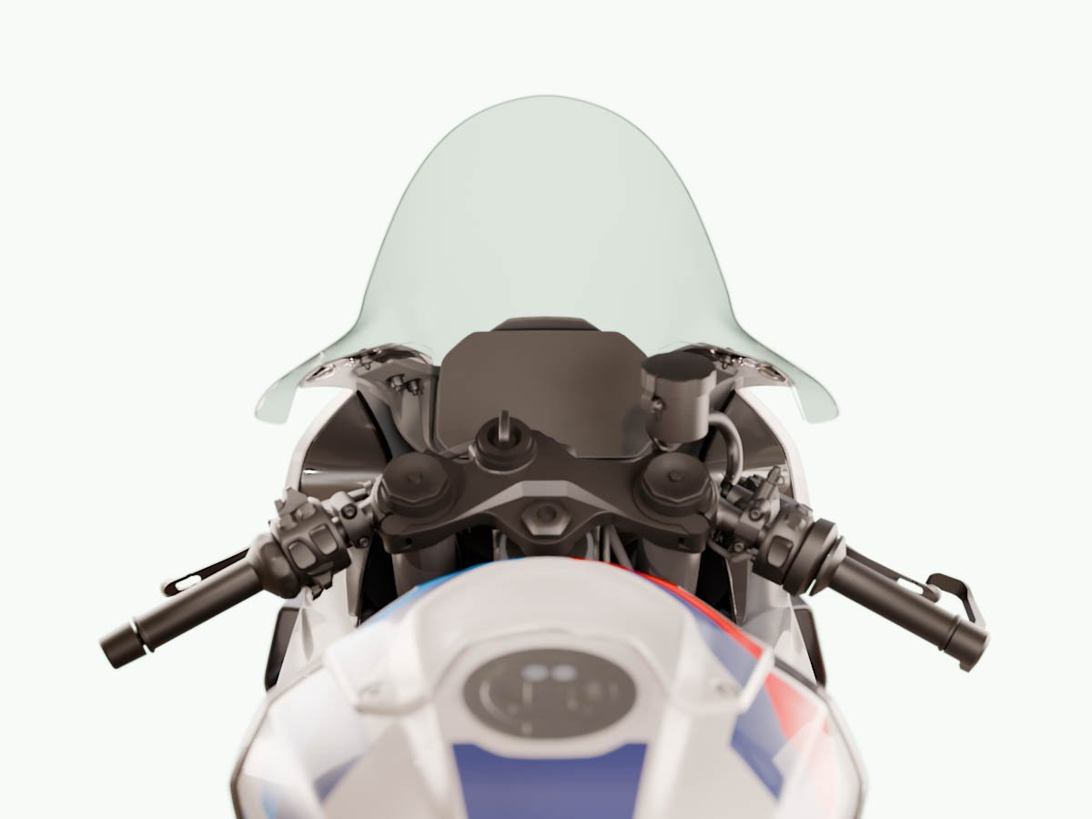 WRS RACE HIGH WINDSCREEN BMW S 1000 RR 2019-2025 / M 1000 RR 2020-2022