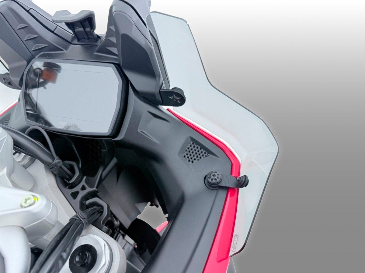 Ducabike DBK DEF04 Pair Windshield Larger Deflectors MTS V2 MY25