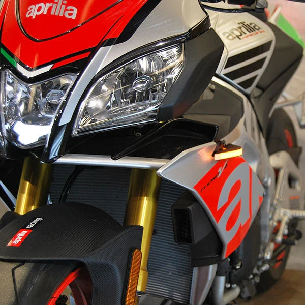 NRC Front Flush Mount LED Turn Signals For Aprilia Tuono V4 1100
