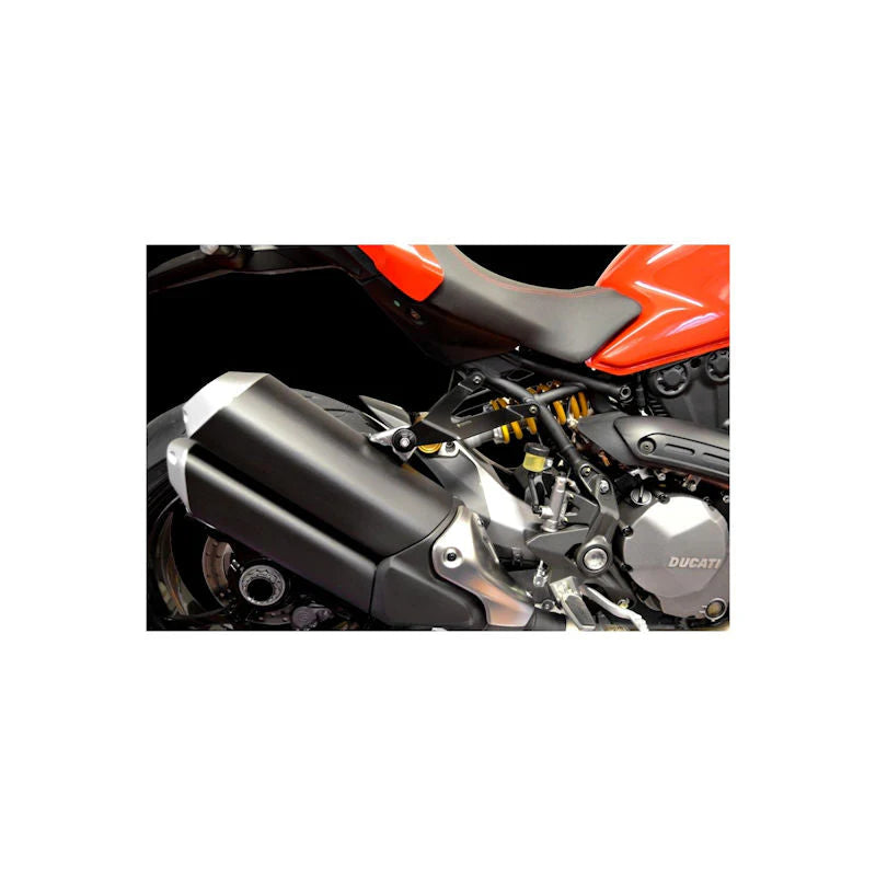 Ducabike DBK SS01 Passenger Peg Delete Exhaust Bracket Monster 1200 S R
