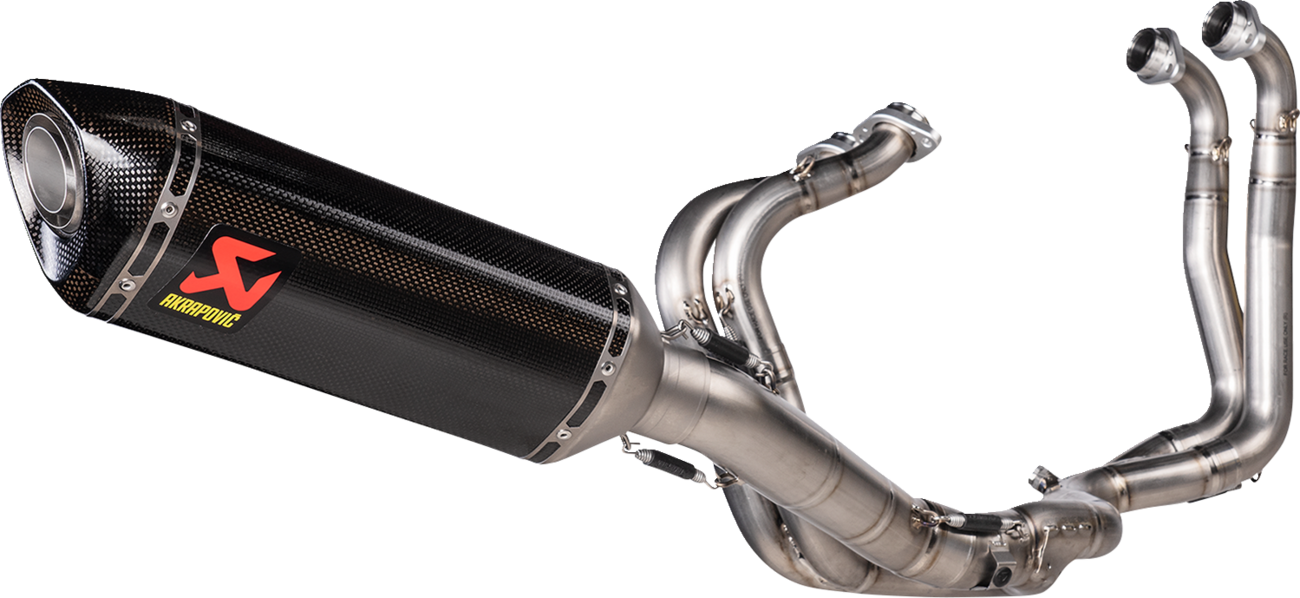 Akrapovic Evolution Line Exhaust System - Titanium/Carbon Fiber - RSV4