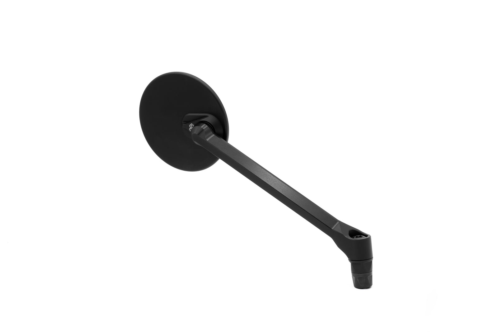 Gilles Tooling MOON Dashboard Mirror Right Round Black Matt