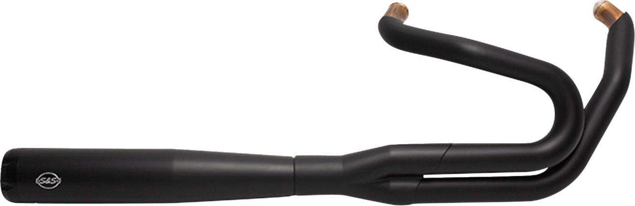 S&S Cycle 2-Into-1 Exhaust System - Black