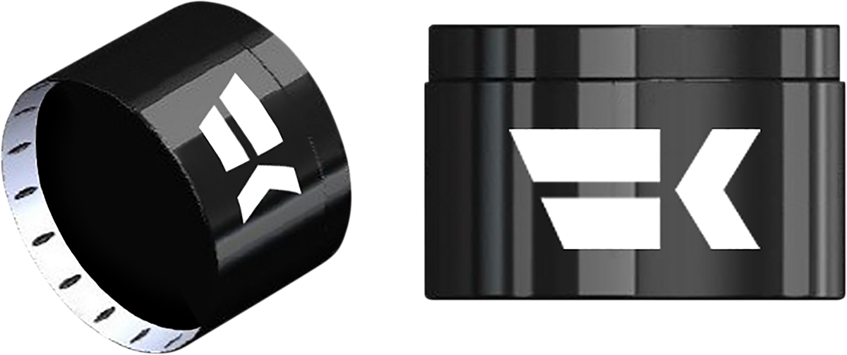 Khrome Werks Turbine Grips - Custom Contour - TBW - Black
