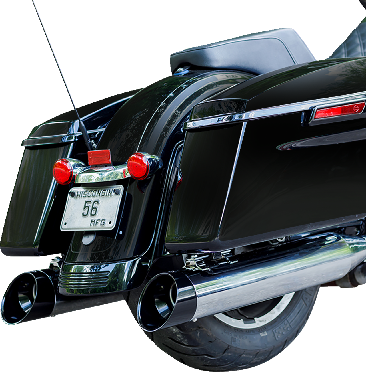 S&S Cycle 4-1/2" Chrome MK45 Cutlass Performance Mufflers