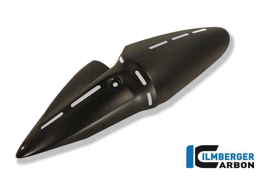Ilmberger Carbon Exhaust Heat Shield On Silencer Carbon