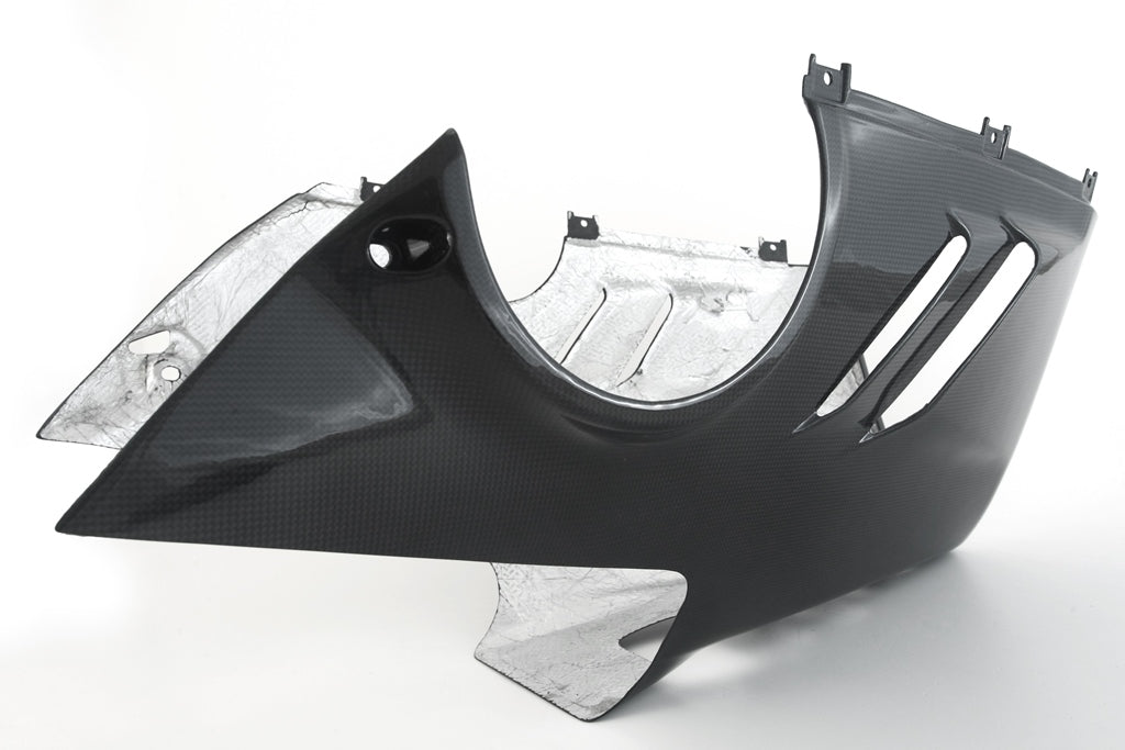 Fullsix Carbon Belly Pan - OEM Exhaust