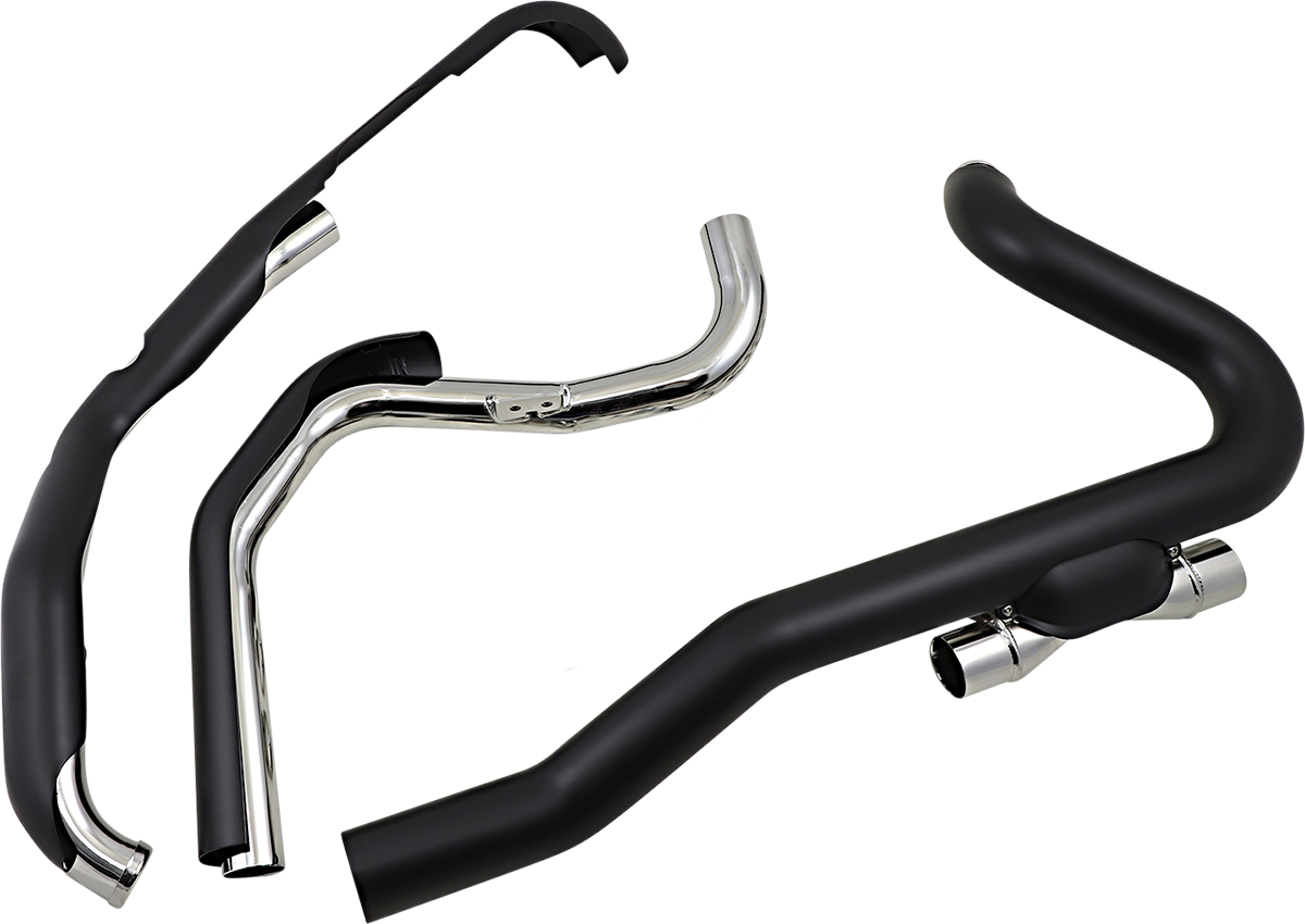 Cobra Powerport Trike Dual Headpipes - Raven Black