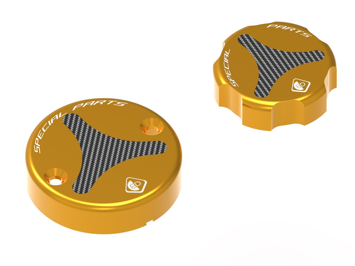 Ducabike DBK TLS01 Fluid Reservoir Caps - Gold