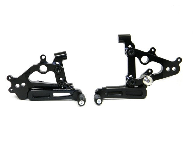 Ducabike DBK PR119902 Adjustable Rearset 8991199 Panigale - BLACK-BLACK