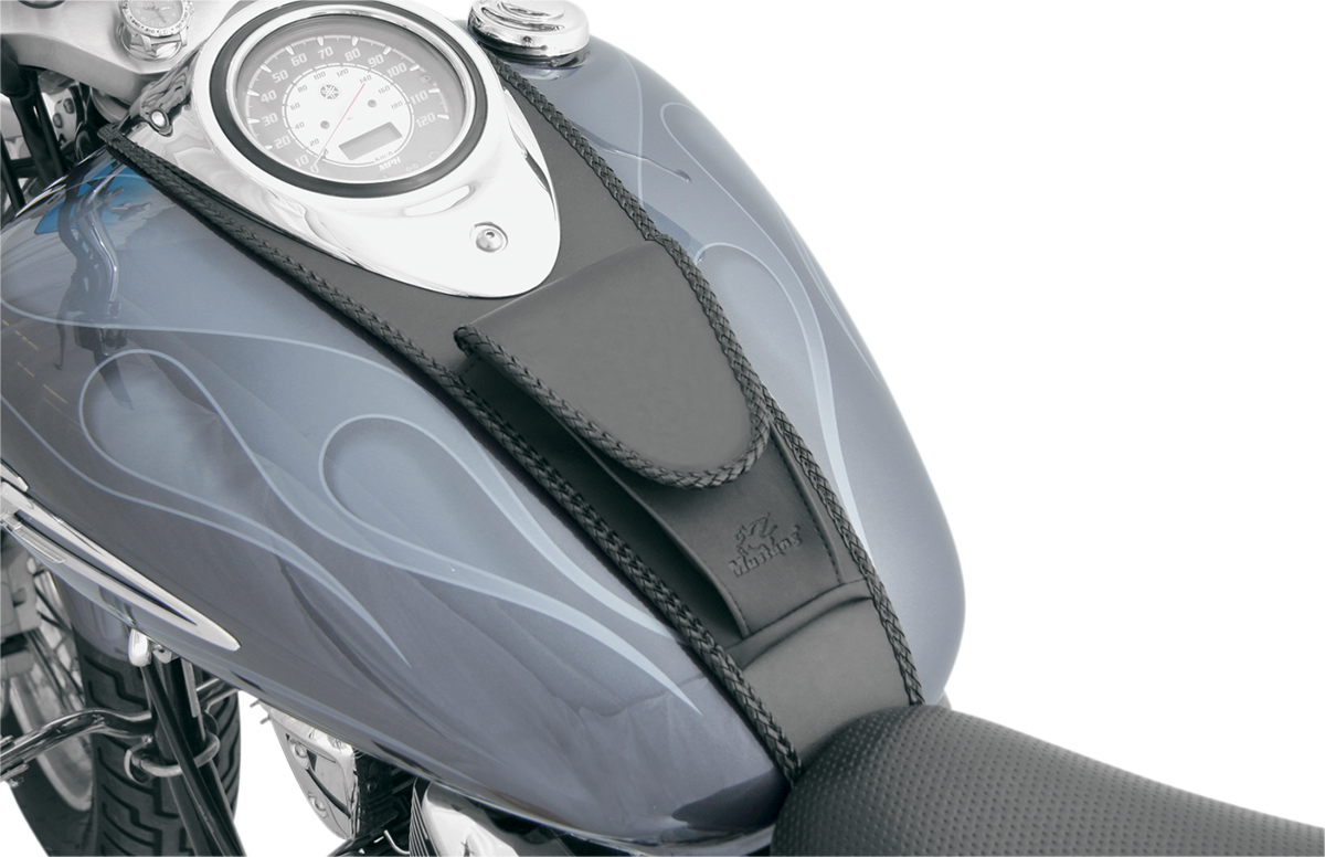 Mustang Pouch Tank Bib - Smooth - Black - Yamaha