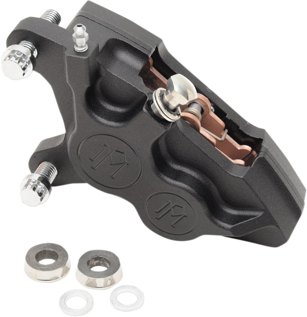Performance Machine (PM) 4-Piston Caliper - Front Left - Black Ops™ - 11.5"