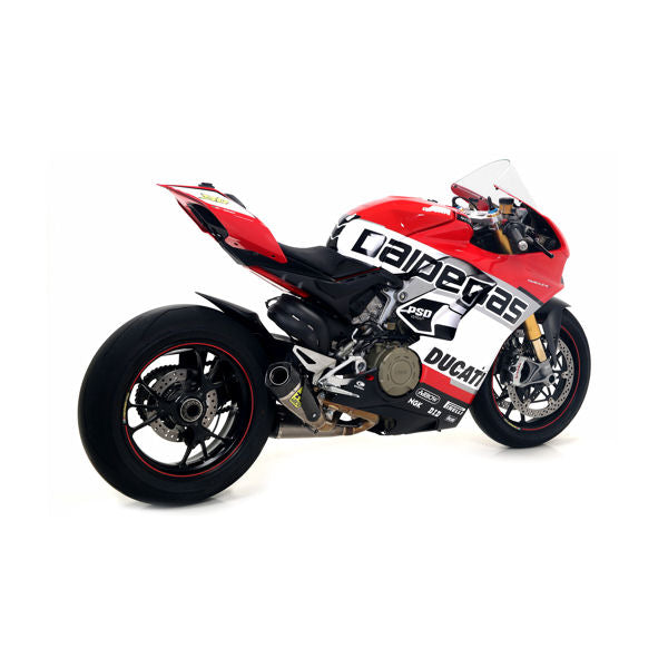 Arrow Works Titanium Slip-On Exhaust for Panigale V4 V4S V4R Speciale