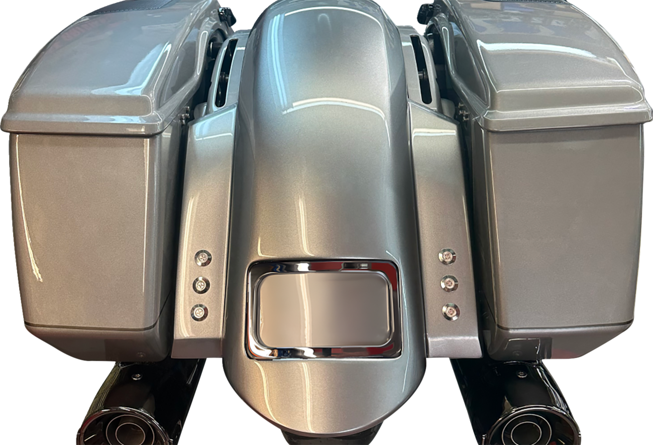 Paul Yaffe Bagger Nation Short Sport Rear Fender With Thunder Pods