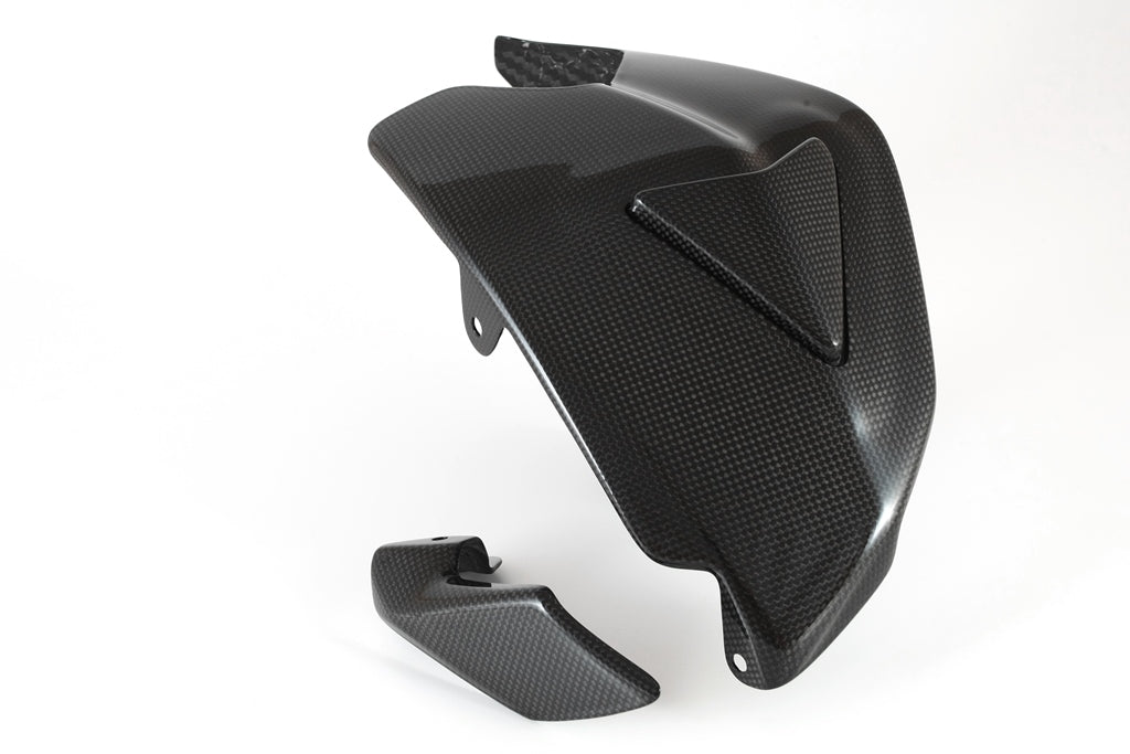 Fullsix Carbon SWINGARM GUARD With SLIDER And SHARK FIN