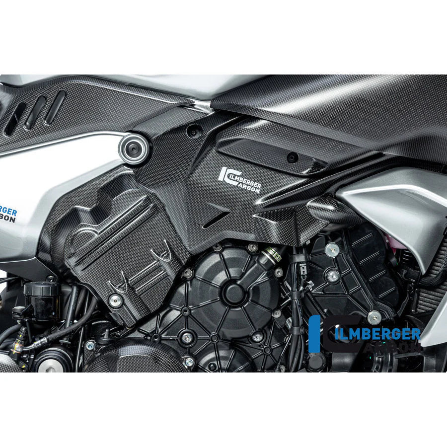 Ilmberger Carbon Fiber Right Side Engine Cover Ducati Diavel V4