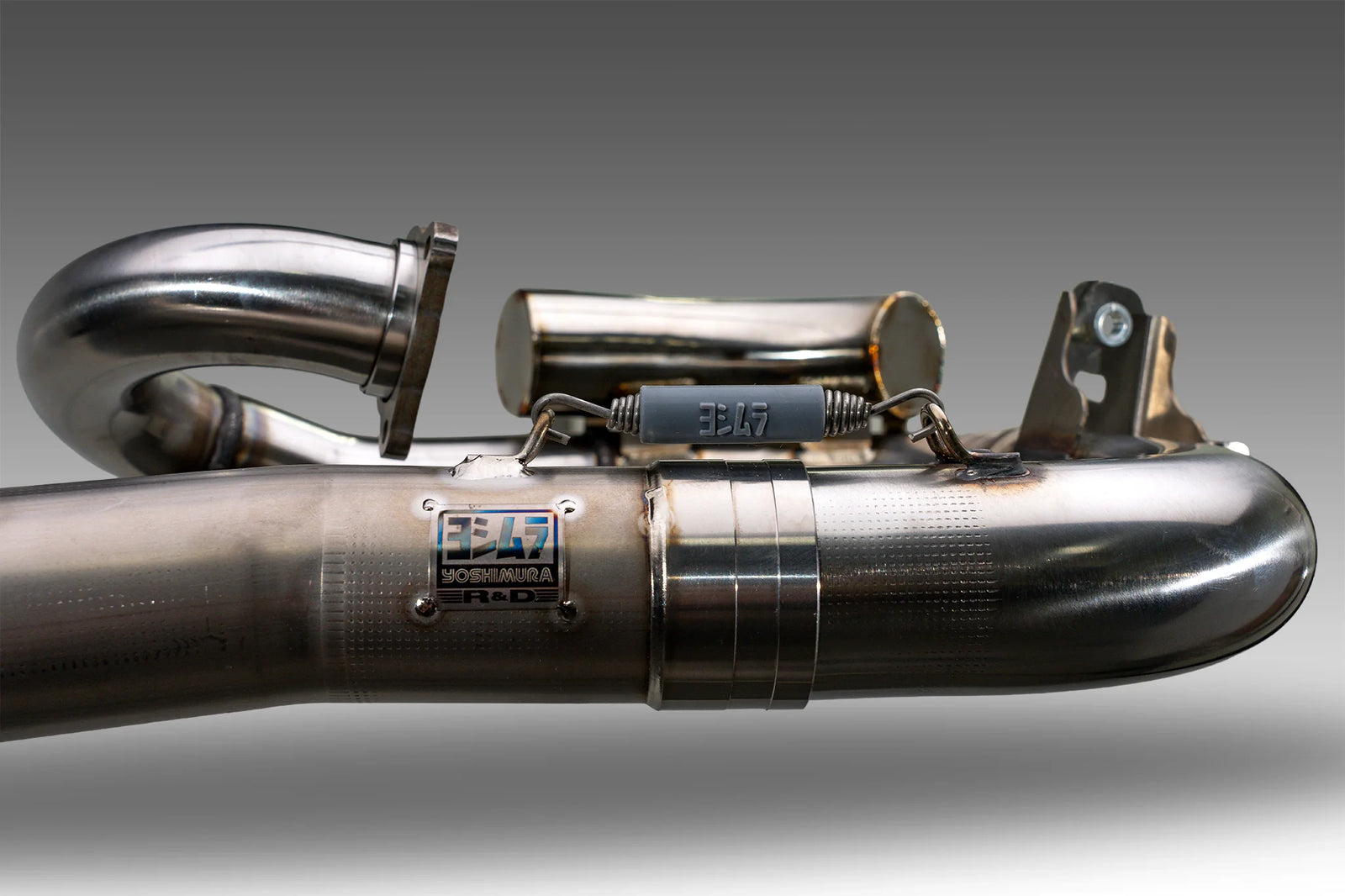Yoshimura YZ450F 2026 RS-12 Stainless Titanium Full Exhaust, W/ Aluminum Muffler