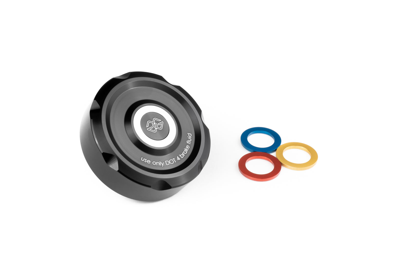 Gilles Tooling Front Brake Fluid Reservoir Cover Black