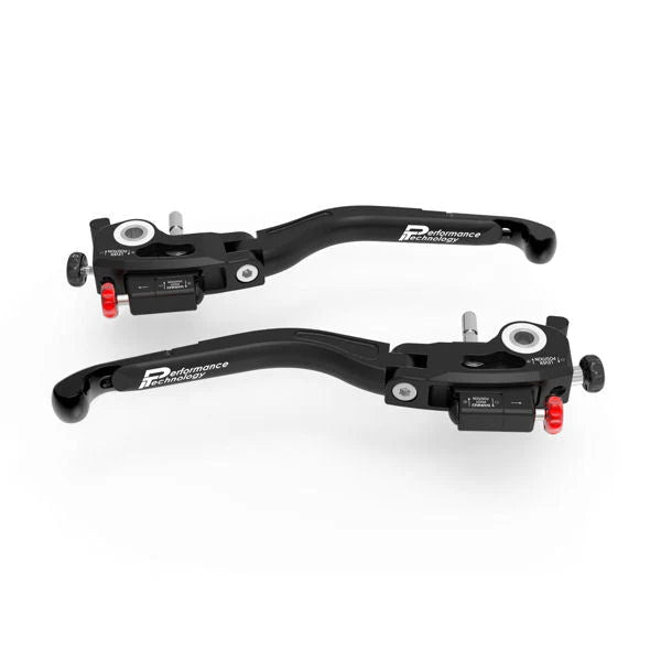 Ducabike DBK Double Adjustable Ultimate Levers For Panigale 899 959 1199 1299 - Black