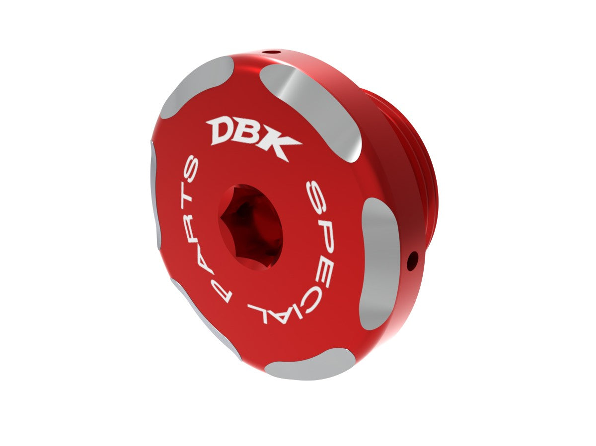 Ducabike DBK Oil Filler Plug Aprilia - Red
