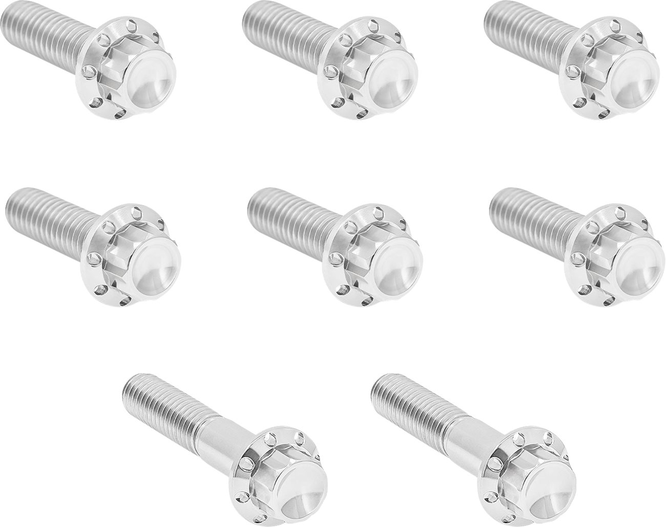 Arlen NESS Transmission Trap Door Titanium 12-Point Bolt Kit — For 6-Speed Transmission