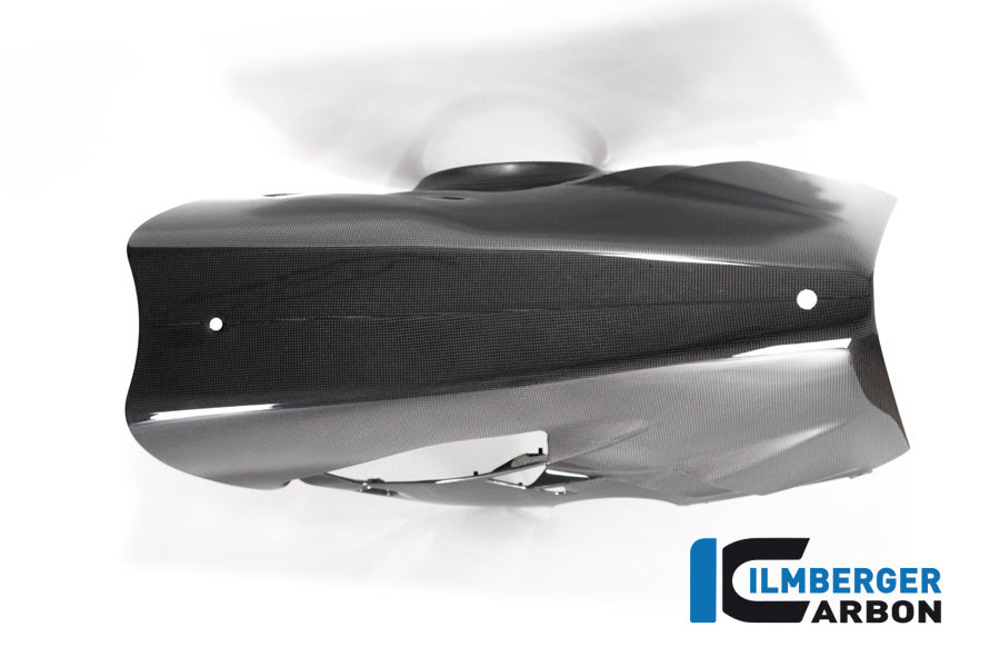 Ilmberger Carbon Belly Pan Ducati Panigale V4 22 For Higher Exhaust With Sidestand - Gloss