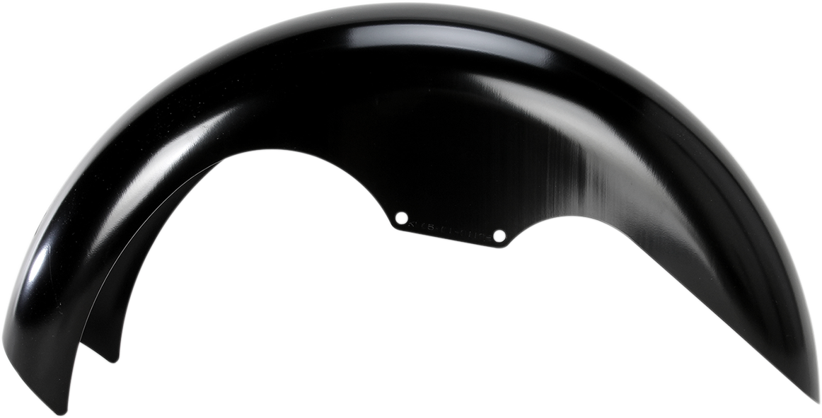 Klock Werks Level Front Fender - Black - 19" - HD Dyna/FXR/Sportster