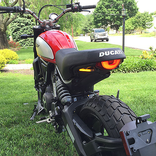 NRC Ducati Scrambler Classic/Icon/Full Throttle/Urban Enduro Fender Eliminator Kit (2015 - 2017) - No thanks! I will use my stock license plate.