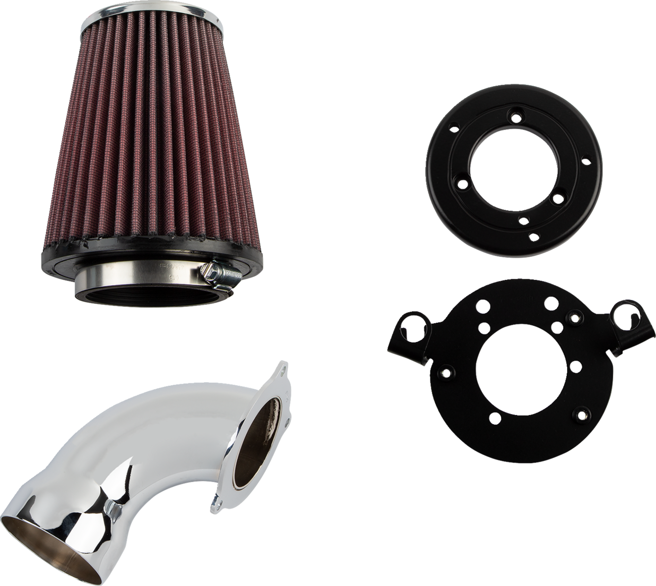 Cobra Cone Air Intake Kit - Chrome - Sportster