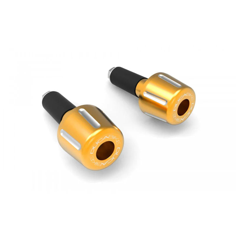 Ducabike DBK CM07 Weighted CNC Bar Ends For Ducati Panigale V2 - Gold
