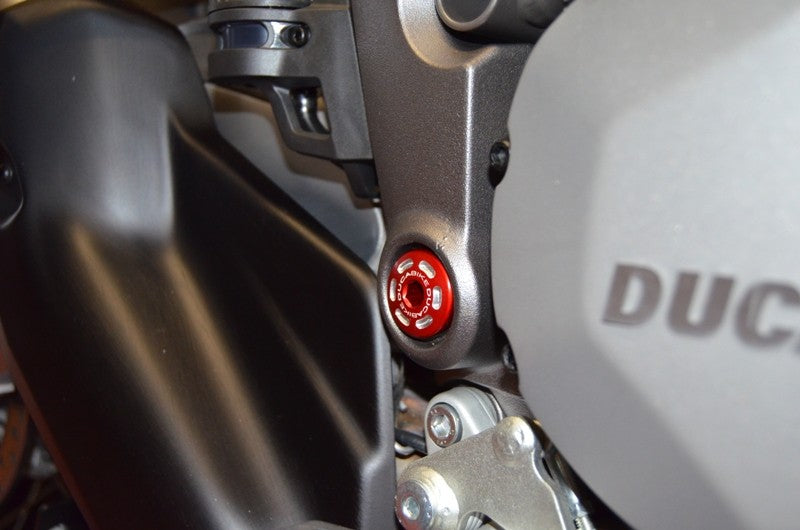 Ducabike DBK TTF01 MTS Kit Central Frame Caps - RED