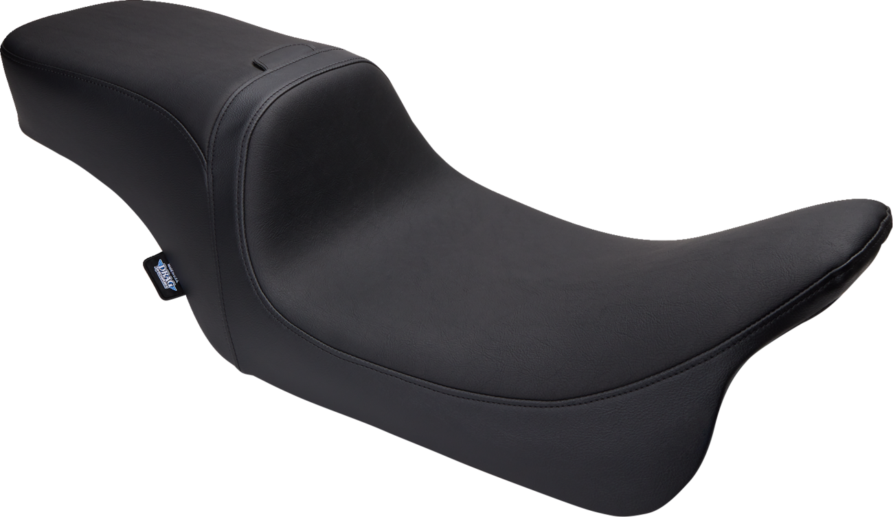 Drag Specialties Seats Predator 2-Up Seat - Vinyl - Smooth - W/O Backrest - FLH/FLTR '08-'24