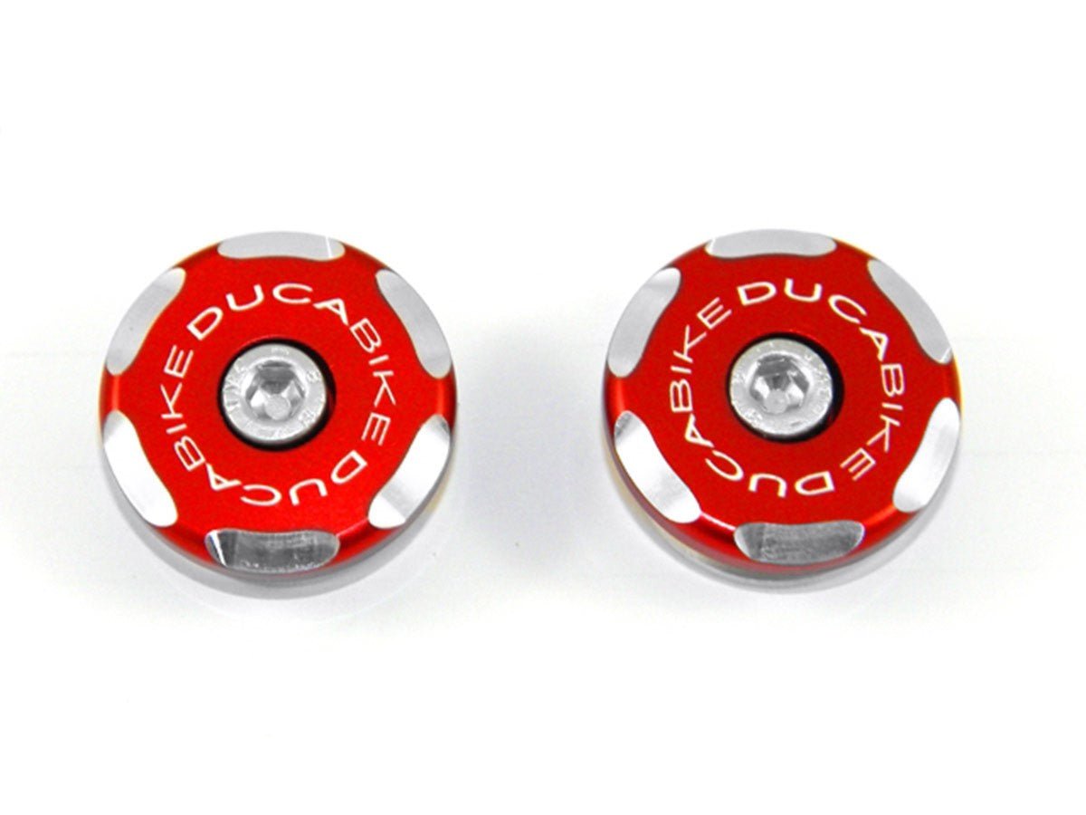 Ducabike DBK TTNM02 Kit Frame Plugs - RED