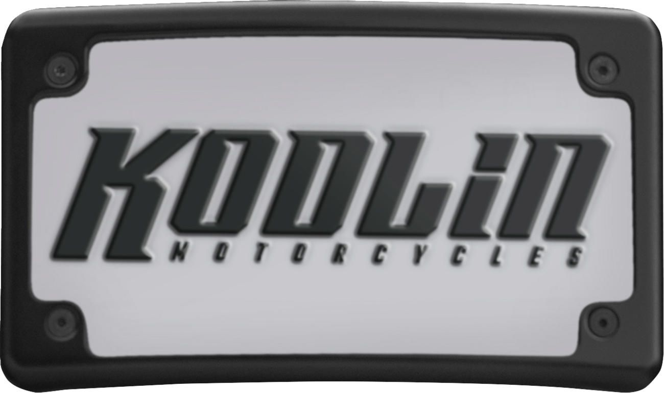 Kodlin USA Curved License Plate Kit