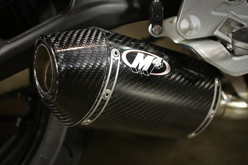 M4 Exhaust 2015 Yamaha FZ07 Carbon Fiber Slip On