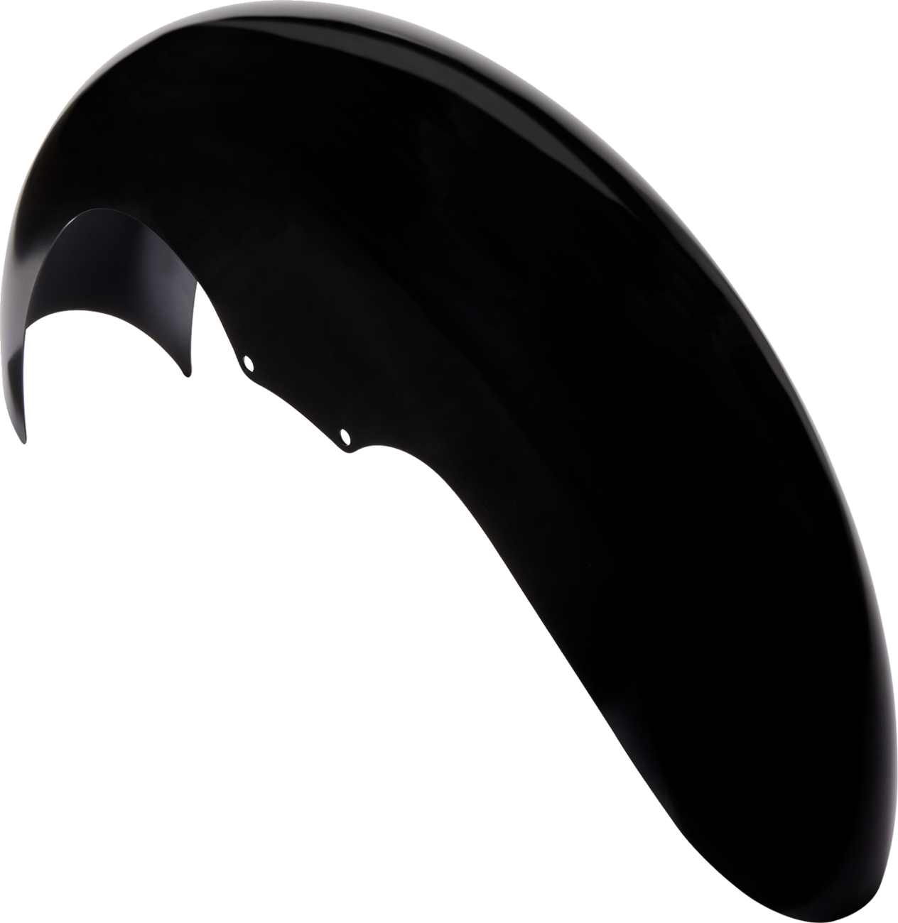 Klock Werks Level Front Fender - Black - 21" - HD Touring/Trike