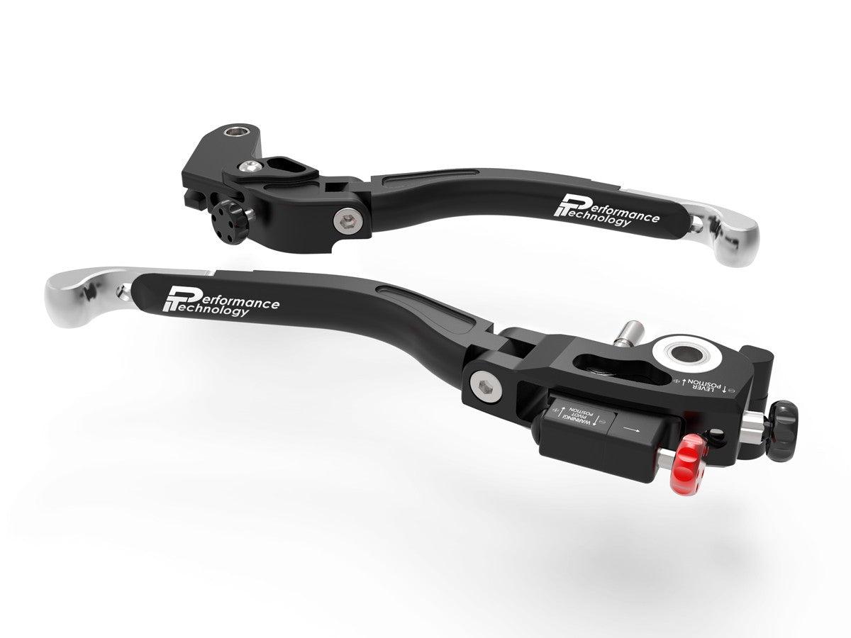 Ducabike DBK L21 Ultimate Honda Brake + Clutch Levers Double Adjustment - BLACK-SILVER