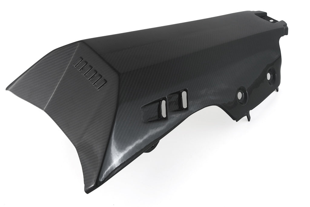 Fullsix Carbon BELLY PAN RACE R1M - After Market Exhaust Without CAT