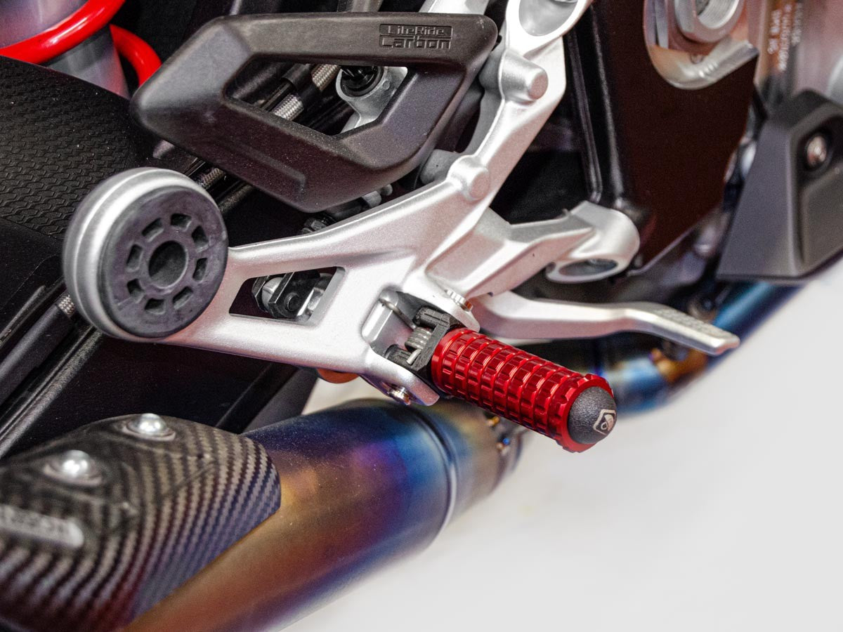 Ducabike DBK KAPM03D Pilot Pegs Support