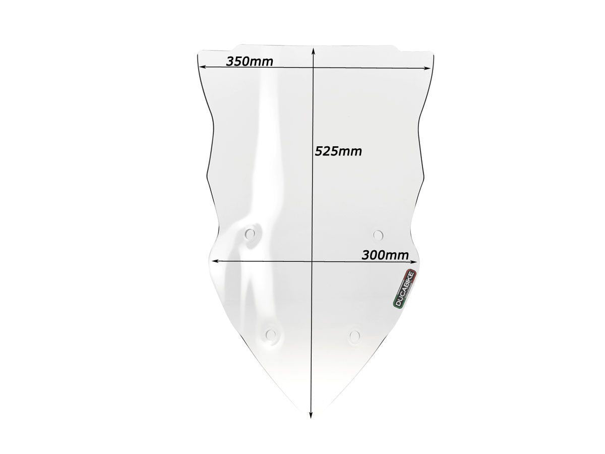 Ducabike DBK Cup03 MTS 1200 13/14 Touring Windscreen - TRANSPARENT
