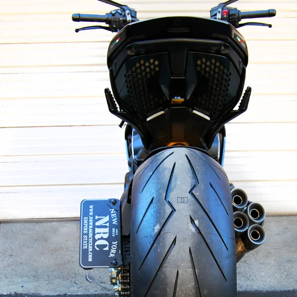 NRC Ducati Diavel V4 Side Mount License Plate (2 Position) (2023 - Present)