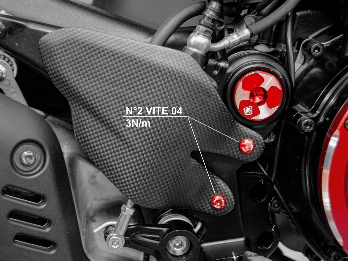 Ducabike DBK KVT44 Diavel V4 Right Heel Guard Screw Kit