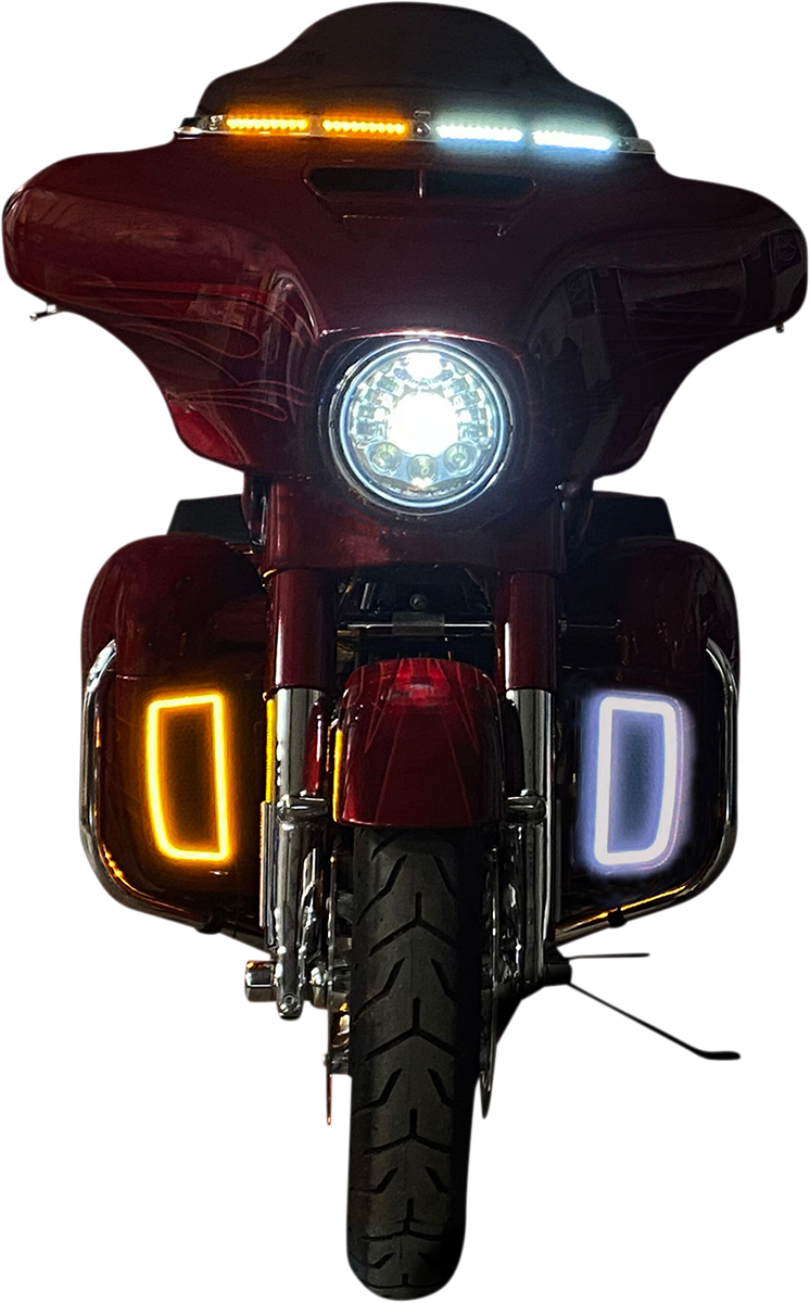 Custom Dynamics Lower Fairing Light Inserts