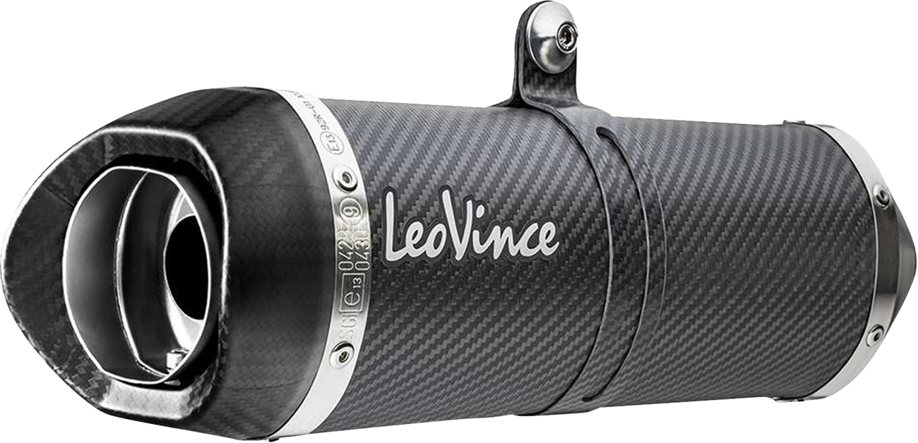 LeoVince LV One Evo Muffler - Carbon Fiber - Street Triple 765