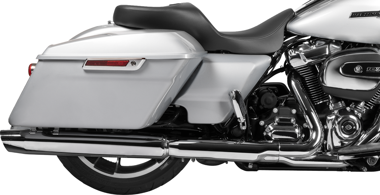 Drag Specialties Seats Extended Reach Freedom Seat - Solar Leather - Smooth Vinyl - FLT/FLH '09-'25