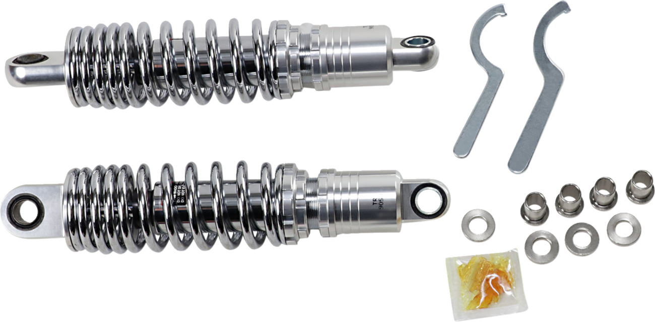 Drag Specialties Shocks Premium Ride-Height Adjustable Shocks — 11.50"