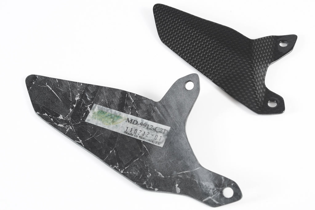 Fullsix Carbon HEEL GUARDS PAIR (No Holes)