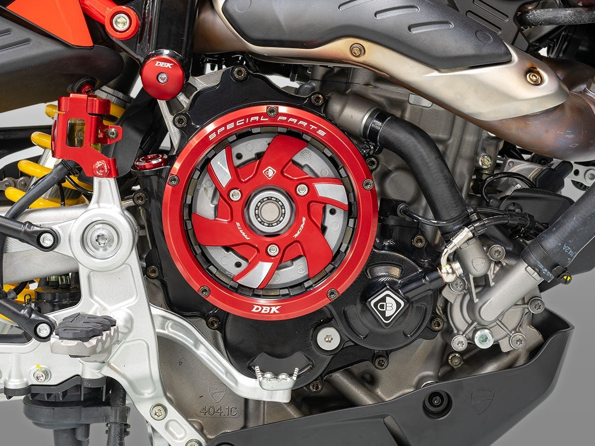 Ducabike DBK CCDV15 Ducati HM 698 Mono Clear Clutch Cover 3D-EVO